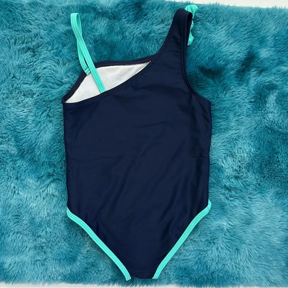 Jessica Simpson One Shoulder Swimsuit Size 4T